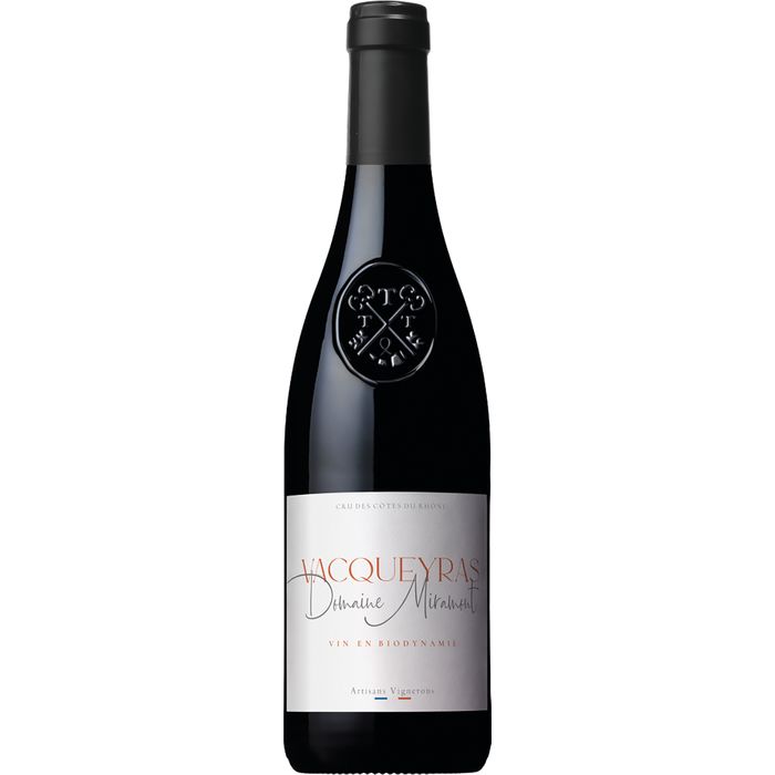 AOP Vacqueyras Rouge Domaine Miramont   Bio 2019