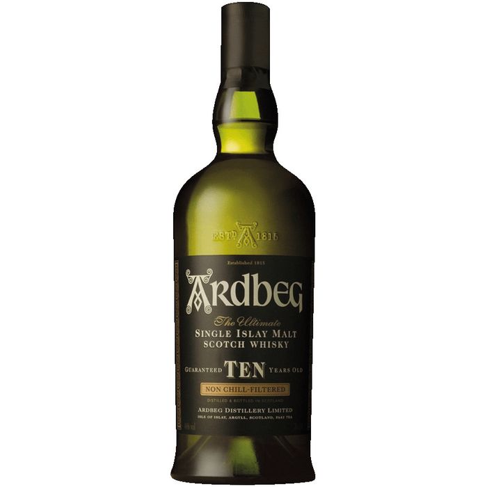 Single Malt Whisky Ardbeg   10 ans 46°