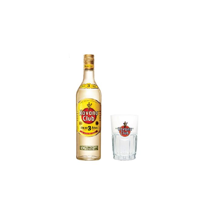 Rhum Blanc Havana Club   3 ans 37.5°