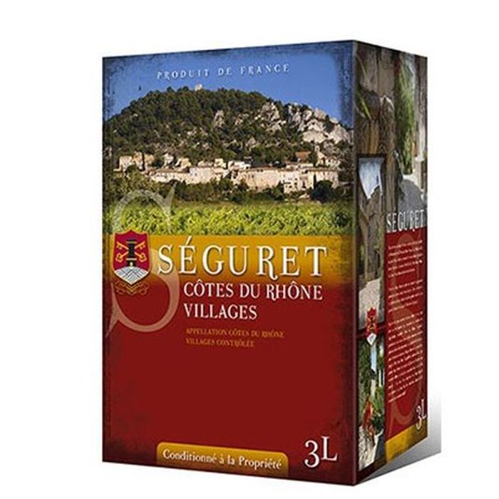 AOP Côtes du Rhône Villages Rouge Rhonea Seguret
