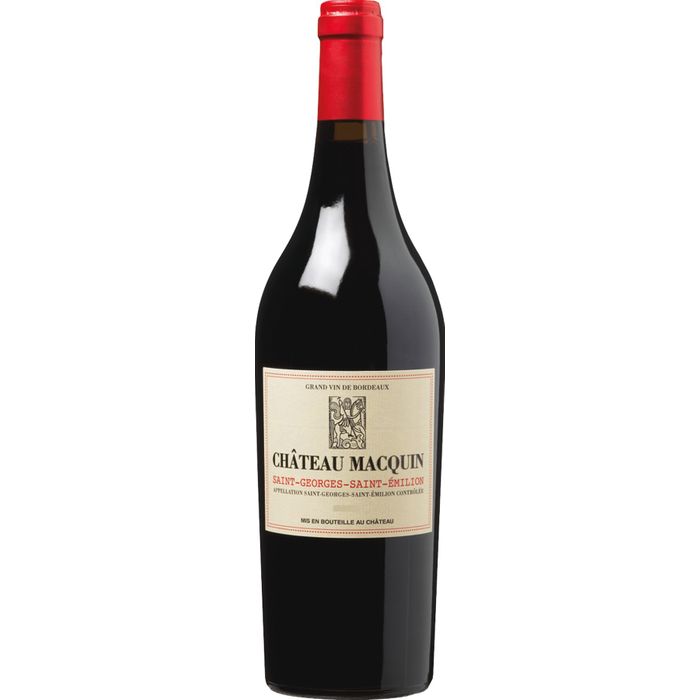 AOP Saint-Georges-Saint-Emilion Rouge Château Macquin   2019