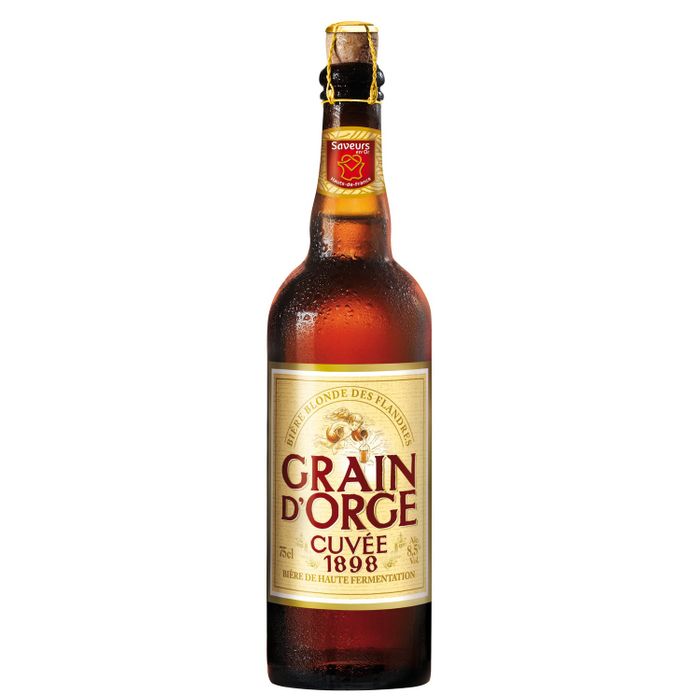 Bière Brown Ale Grain d'Orge   Blonde 8°