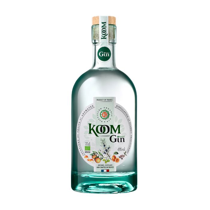 Gin français Koom   43° Bio