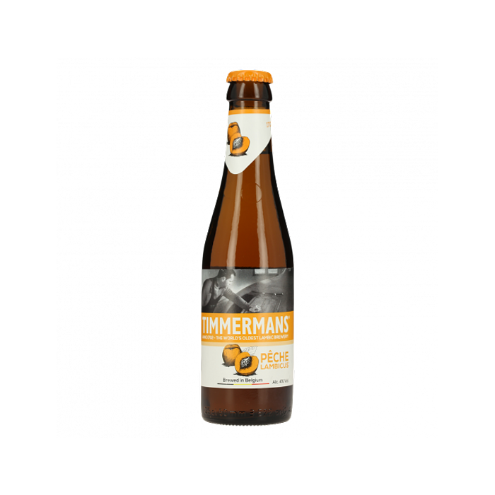 Bière Spéciale Timmermans   Pêche Blonde 4°