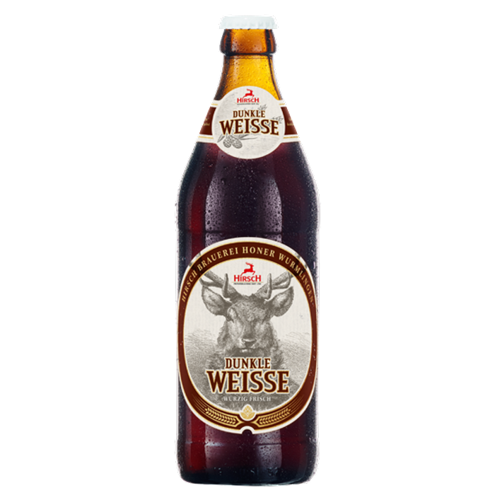 Bière Amber Ale Hirsch Dunkel Weisse Ambrée 5.4°