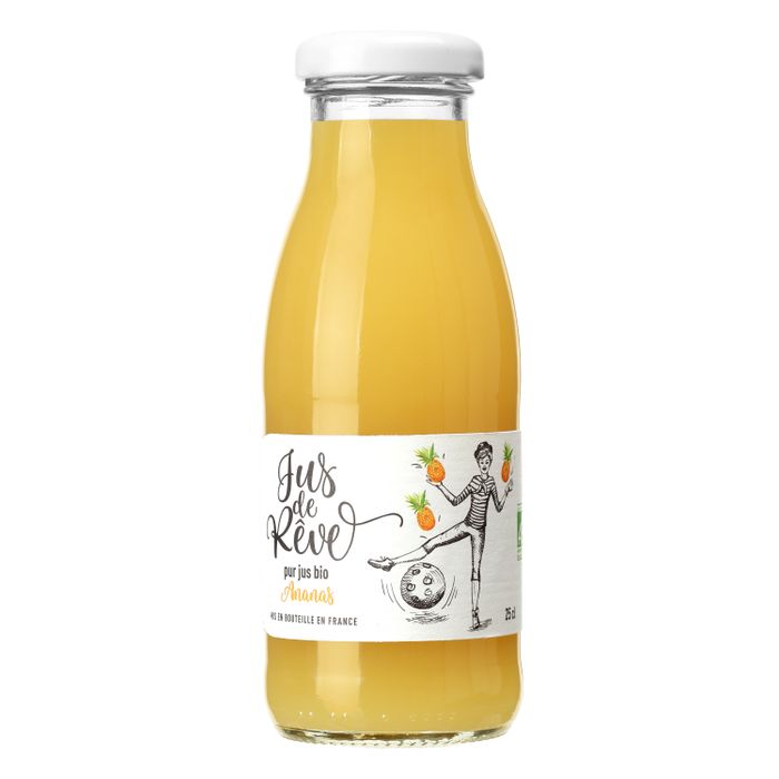 Pur jus de fruits Jus de Rêve   Ananas Bio