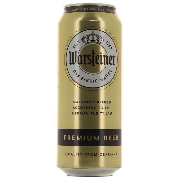 Bière Pilsner Warsteiner   Blonde 4.8°