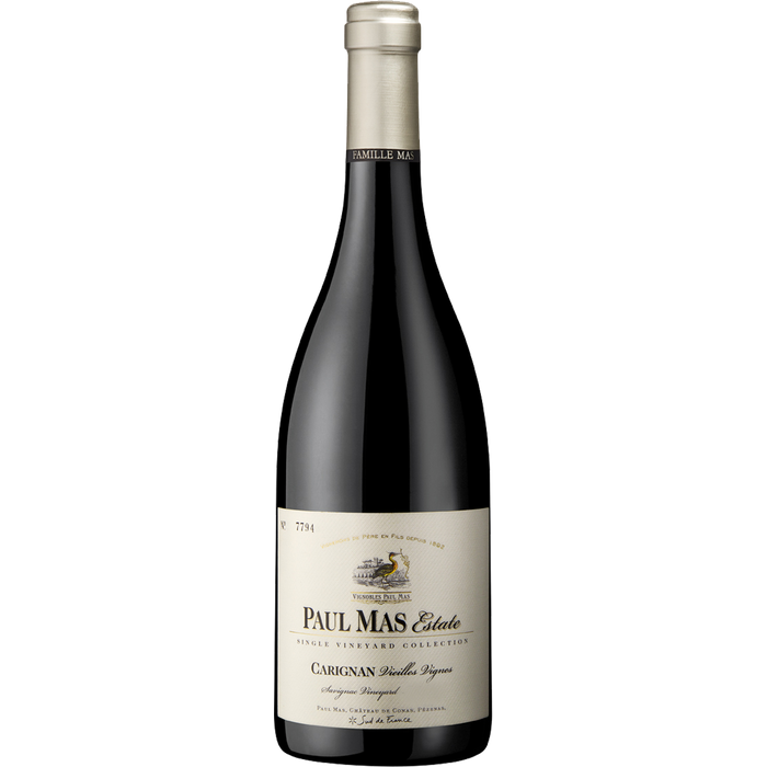 IGP Pays d'Oc Rouge Paul Mas Carignan vielles vignes 2021