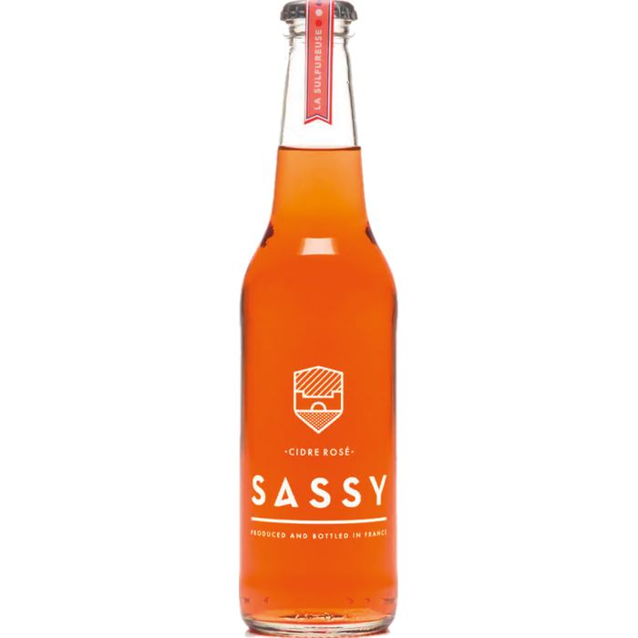 Cidre brut Sassy Rose La Sulfureuse 3°