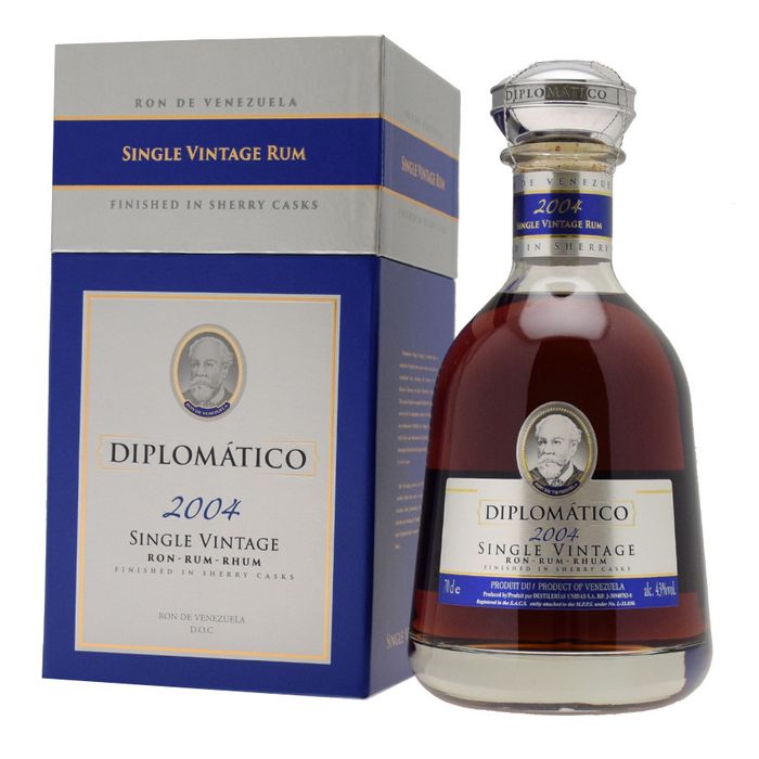 Rhum Vieux Diplomatico   2004 43°