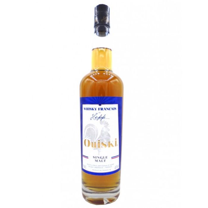 OUISKI Hepp Single Malt - Whisky Français Alsacien - 40%