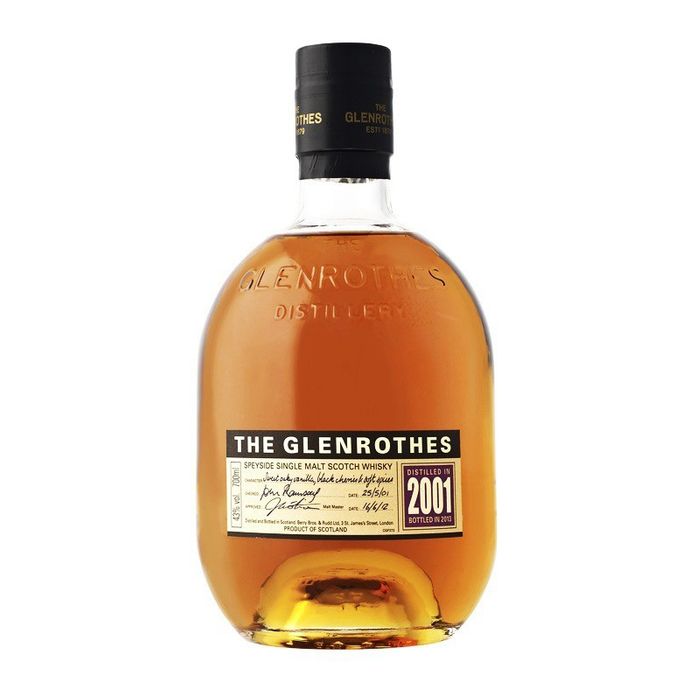 Single Malt Whisky Glenrothes   2001 43°