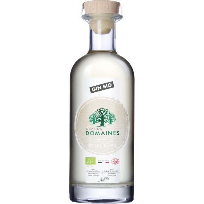 Gin français Grands Domaines   40° Bio