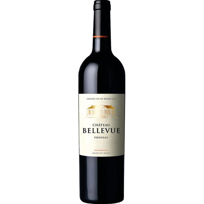 AOP Fronsac Rouge Château Bellevue   Bio 2017
