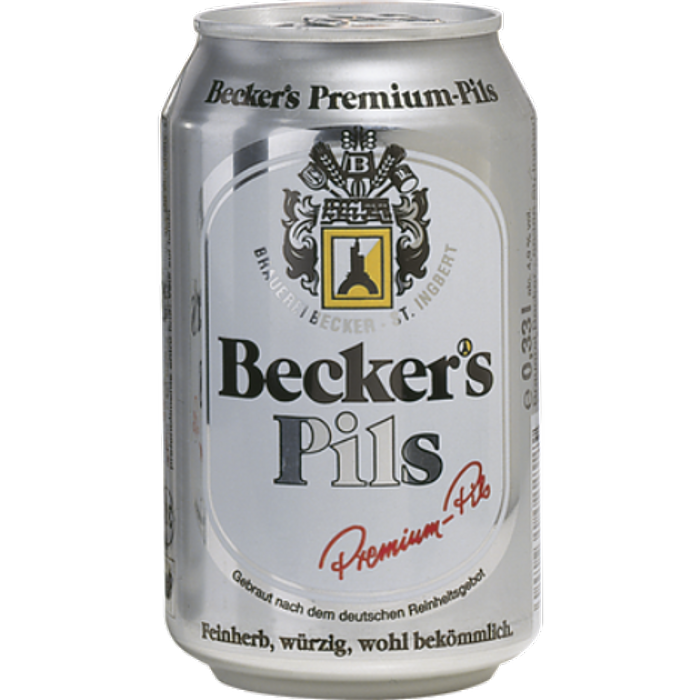Bière Pilsner Becker'S   Blonde 4.9°