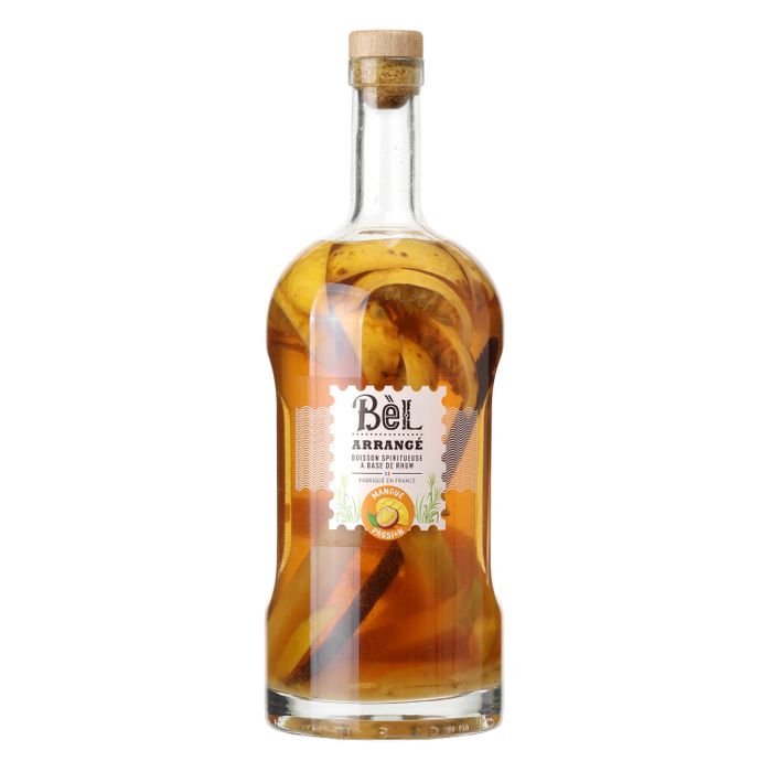 Boisson spiritueuse à base de Rhum Bèl Arrange   Mangue Passion 32°