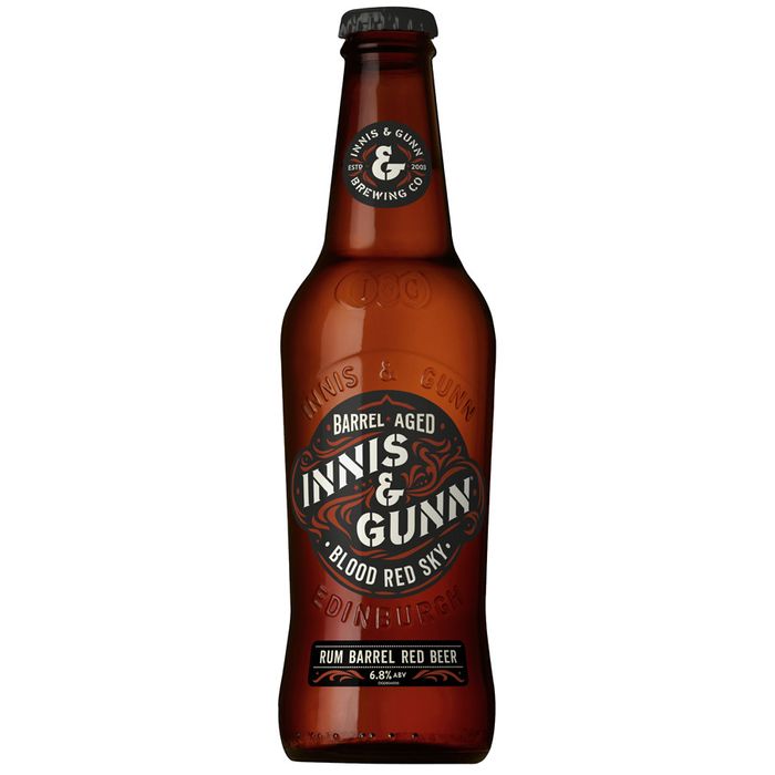 Bière Amber Ale Innis & Gunn Blood red sky Rubis 6.8°