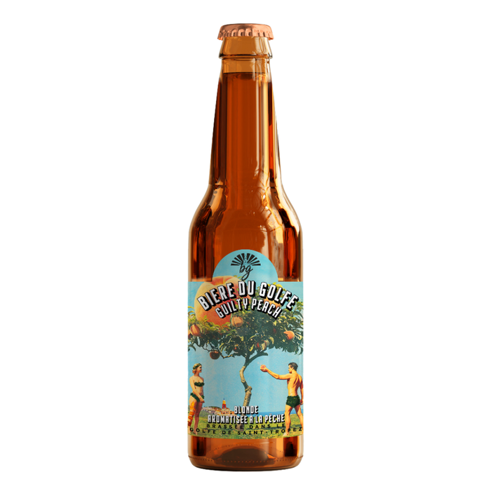 Bière Pale Ale Guilty Peach   Blonde Bio 4°