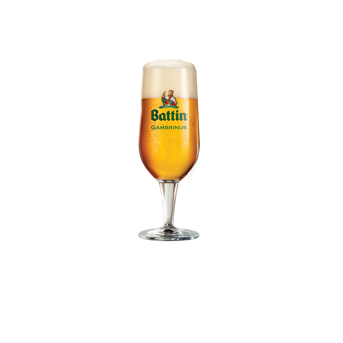 Bière Lager Battin Gambrinus Blonde 5.2°