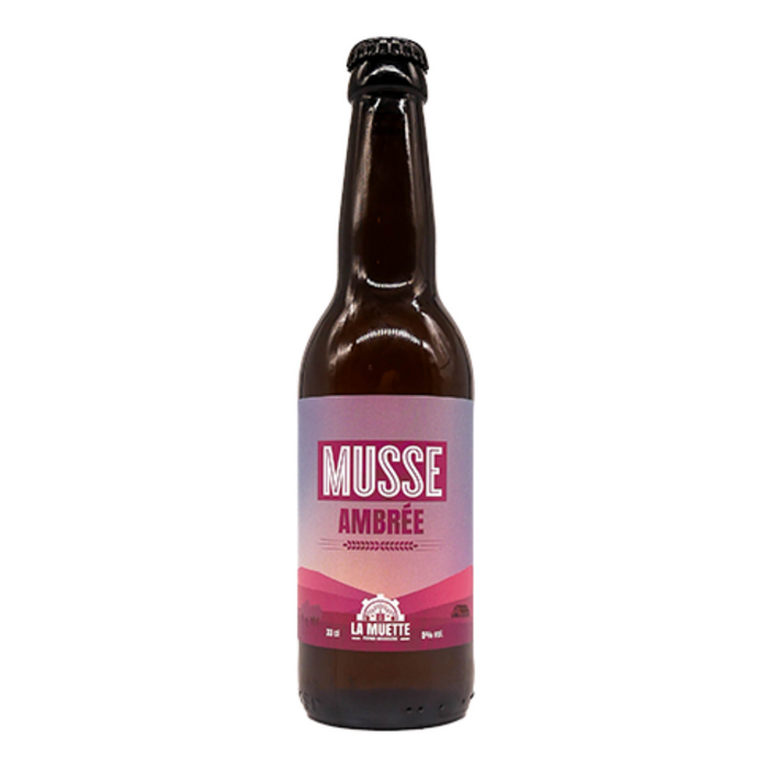 Bière Amber Ale La Musse   Ambrée 5°