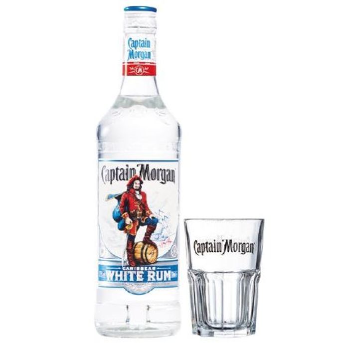 Rhum Blanc Captain Morgan White 37.5°
