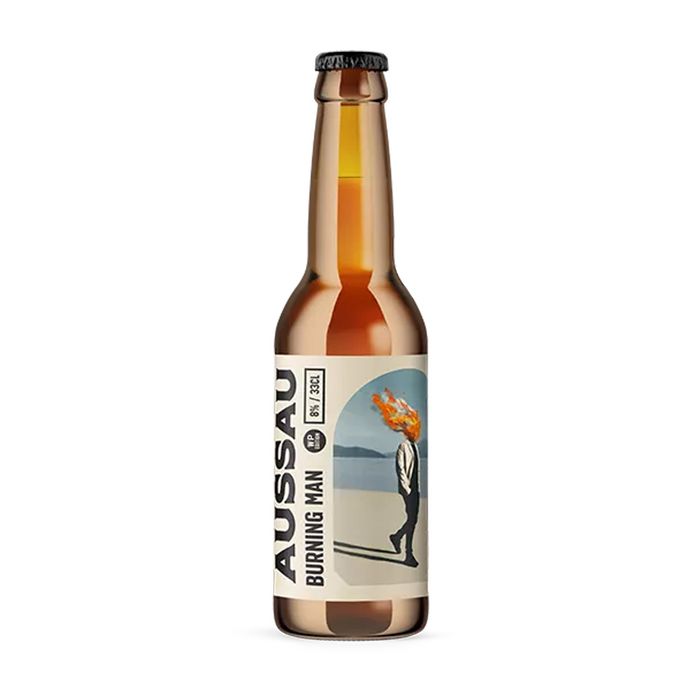 Bière Triple Aussau Burning Man Blonde Bio 8°