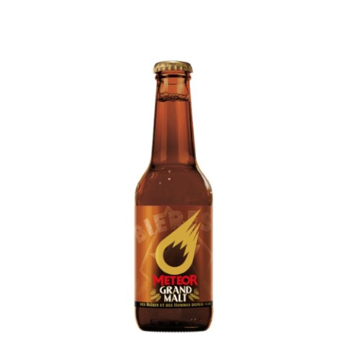 Bière Pale Lager Meteor Grand Malt Blonde 5.5°