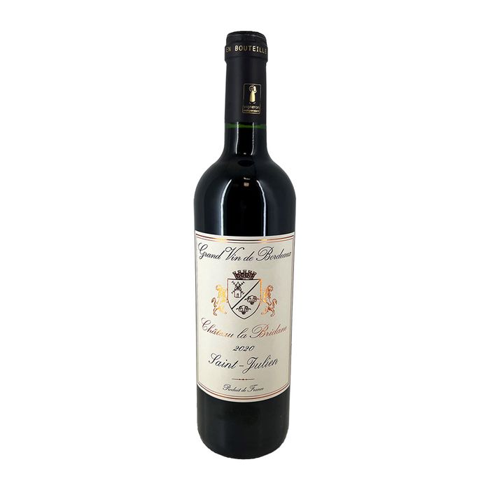 AOP Saint-Julien Rouge Château la Bridane   2020