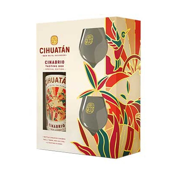 Rhum Ambré Cihuatan Cinabrio 12 ans 40°