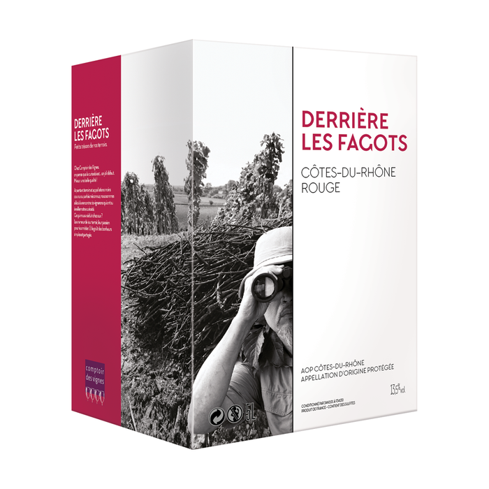 AOP Côtes du Rhône Rouge Derriere Les Fagots   2022
