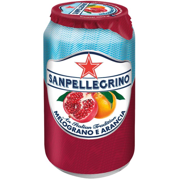 Eau aromatisée gazeuse San Pellegrino Melograno & Arancia Grenade Orange