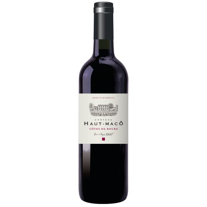 AOP Côtes de Bourg Rouge Château Haut-Macô