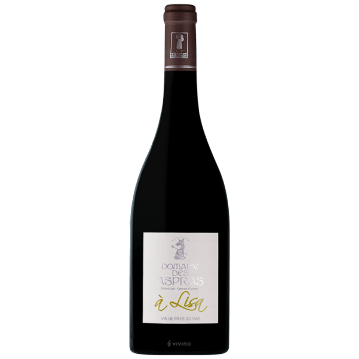 IGP Var Rouge Domaine des Aspras A Lisa Bio 2020