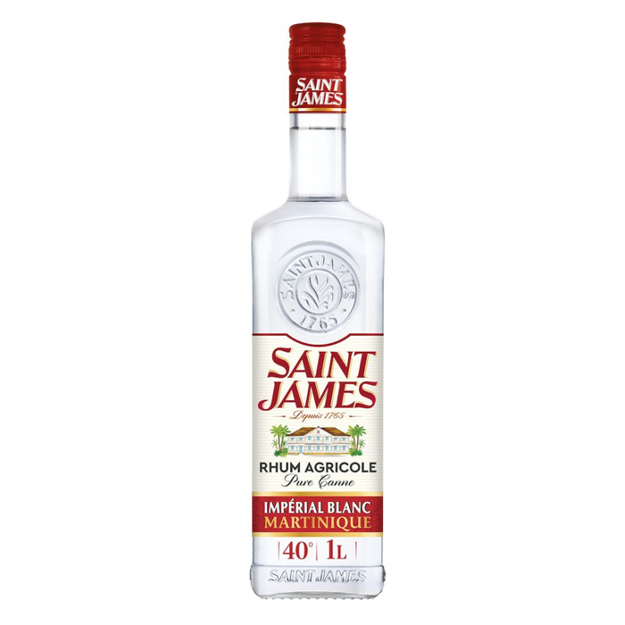 Rhum Blanc Agricole St James   40°