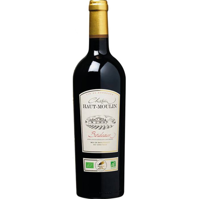 AOP Bordeaux Rouge Château Haut-Moulin   Bio 2021