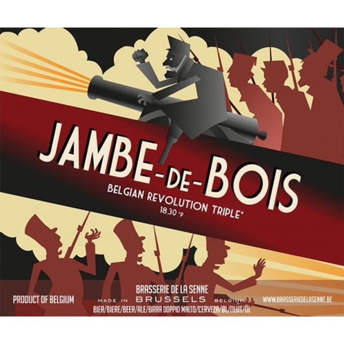 Bière Triple Senne Jambe de bois Blonde Bio 8°