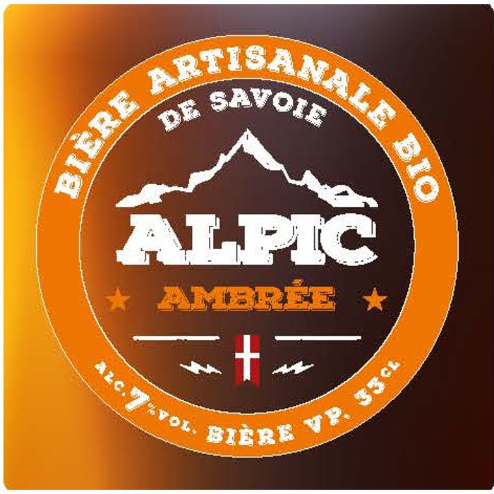 Bière Amber Ale Alpic   Ambrée Bio 7°