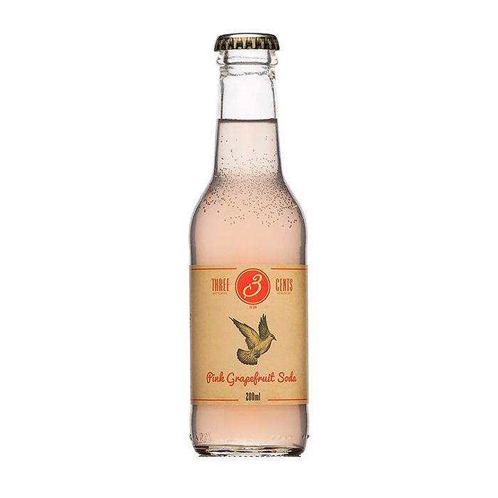 Tonic Three Cents Pink Grapefruit Pamplemousse Rose