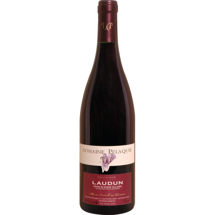 AOP Côtes du Rhône Villages Rouge Domaine Pelaquie Laudun 2020