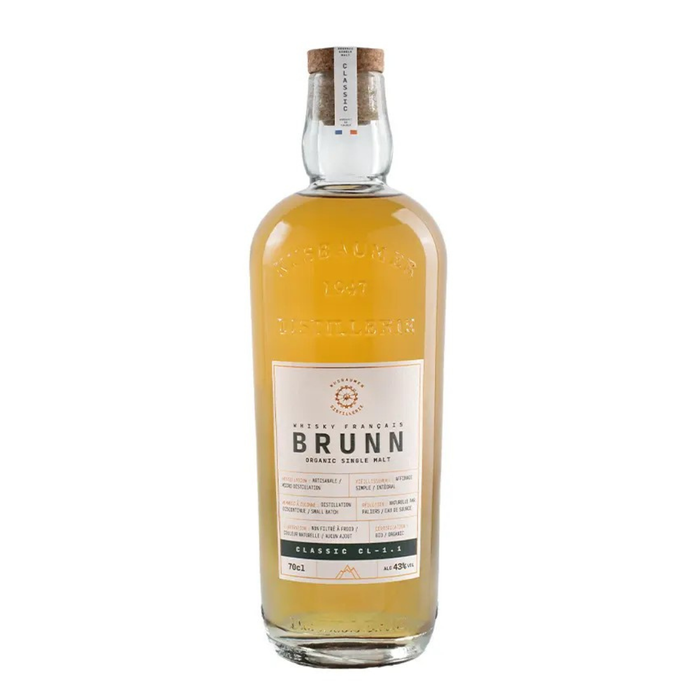 Single Malt Whisky Brunn   43° Bio