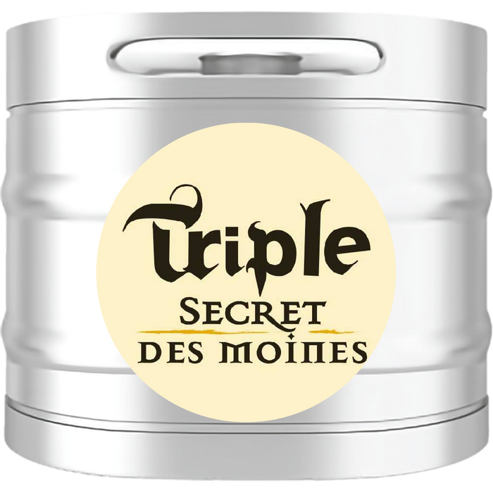 Bière Triple Secret des Moines   Blonde 8°
