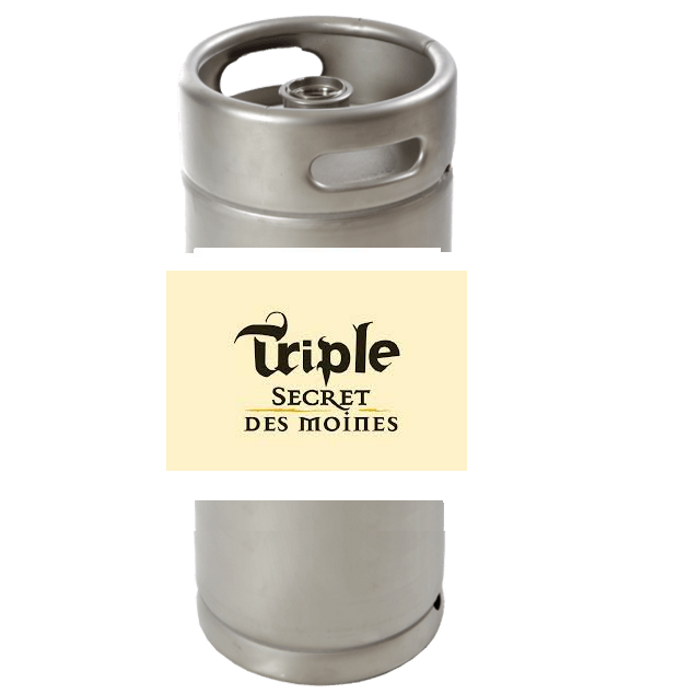 Bière Triple Secret des Moines   Blonde 8°