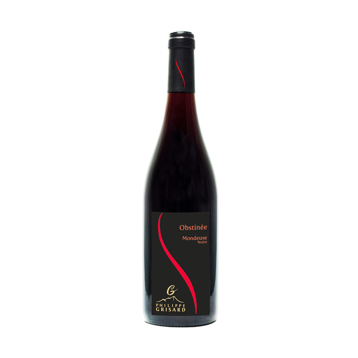 AOP Savoie Rouge Maison Philippe Grisard Mondeuse Noir Obstinee 2022