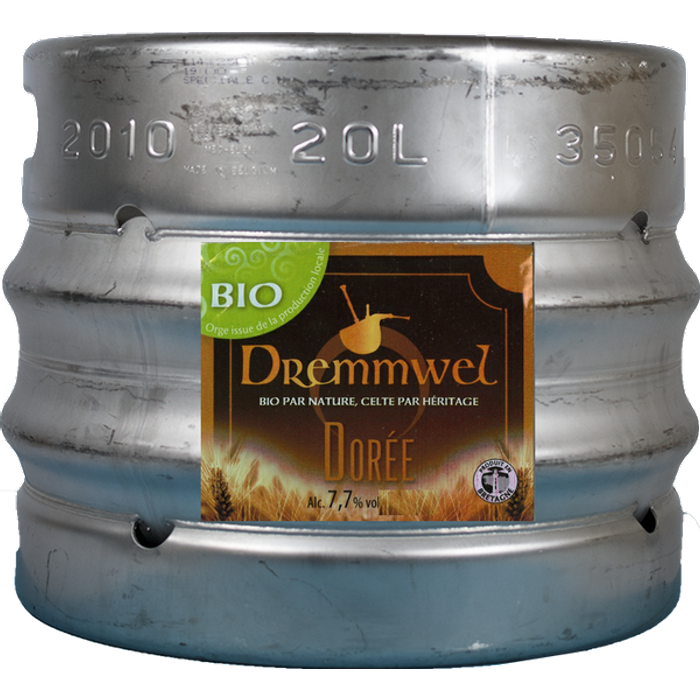 Bière Pale Ale Dremmwel Doree Blonde Bio 7.7°