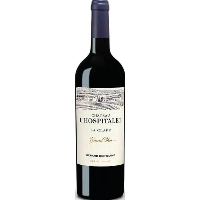 AOP La Clape Rouge Château l'Hospitalet   Bio 2021
