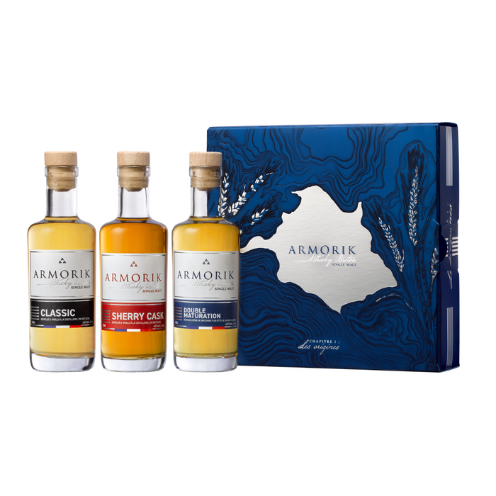 Single Malt Whisky Armorik Coffret Coeur De Gamme 46° Bio