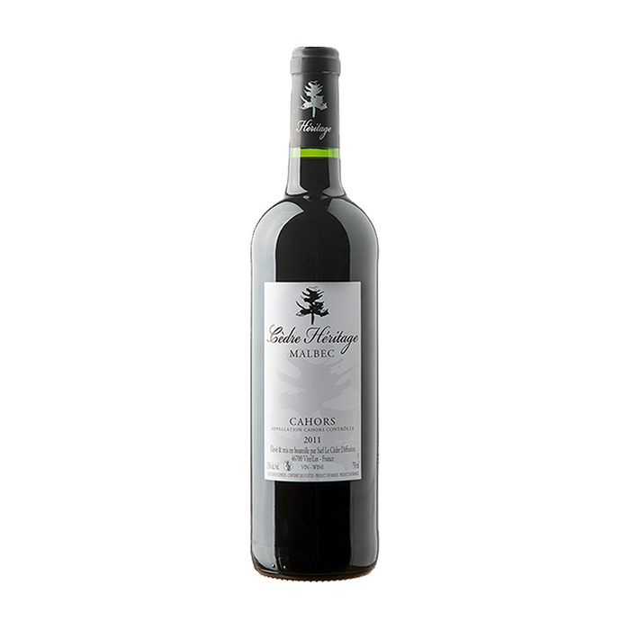 AOP Cahors Rouge Le Cedre   Bio 2019