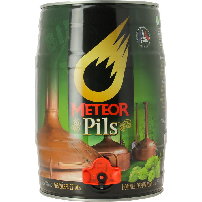 Bière Pilsner Meteor Pils Blonde 5°