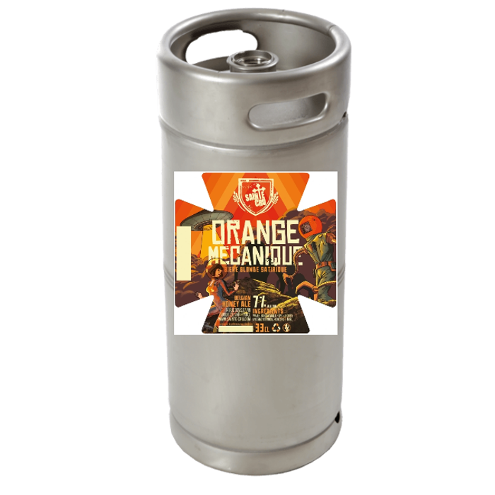 Bière Pale Ale Ste Crucienne Orange Mecanique Blonde 7°