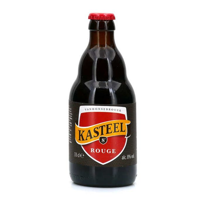 Bière Fruitée Kasteel Rouge Cerise Rubis 8°